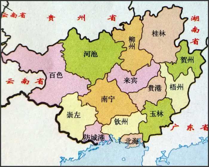 广西有望“合并”的三座城市，一旦成功，大华南将冲出一匹黑马